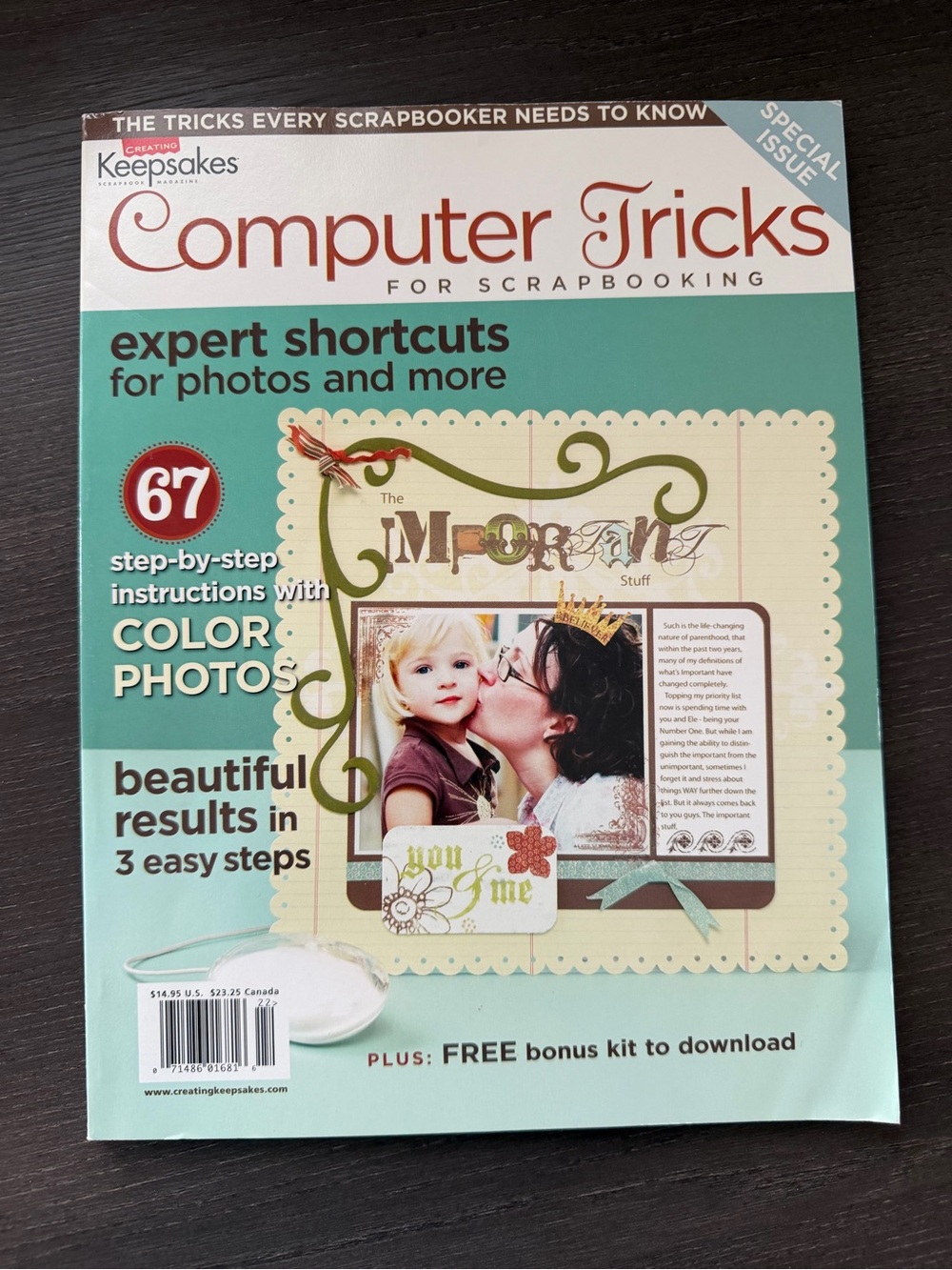 Creating Keepsakes Computer Tricks for Scrapbooking 2007 Craft Book